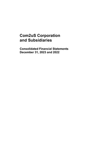 Miniature Com2uS Bilan financier 2023