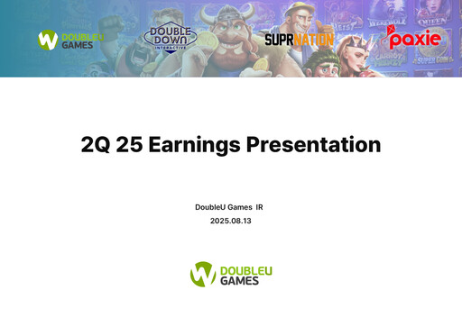 Vorschaubild DoubleUGames Quartalsbericht 2025-q2