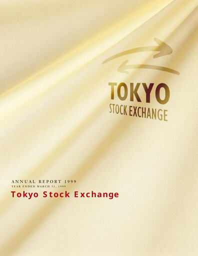 Thumbnail Japan Exchange Group
 Annual Report 1999