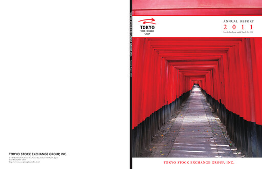 Thumbnail Japan Exchange Group
 Annual Report 2011