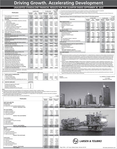 Thumbnail Larsen & Toubro

 Half-year Report 2012-h1