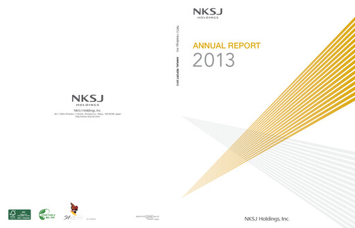 Thumbnail Sompo Holdings

 Annual Report 2013