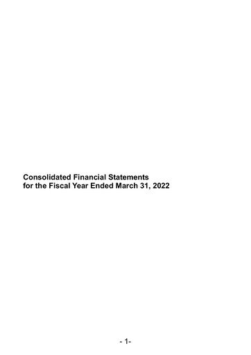 Thumbnail NEC Corp
 Financial Statement 2022