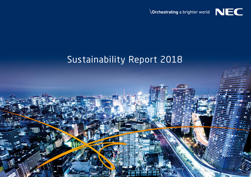 Thumbnail NEC Corp
 Sustainability Report 2018