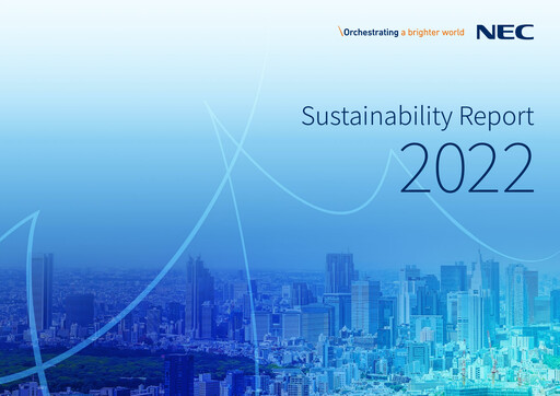 Thumbnail NEC Corp
 Sustainability Report 2022