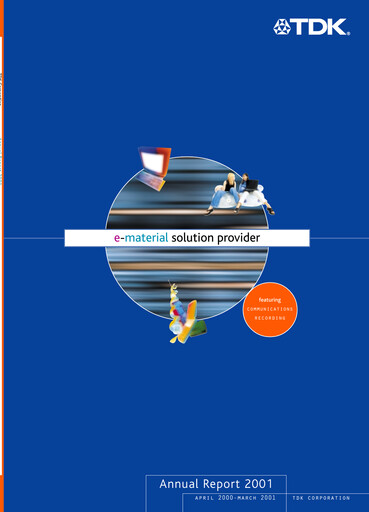 Thumbnail TDK
 Annual Report 2001