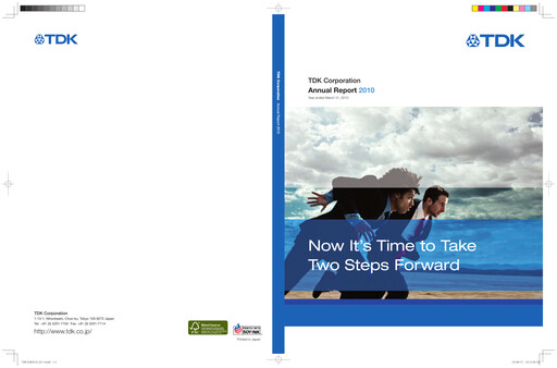 Thumbnail TDK
 Annual Report 2010