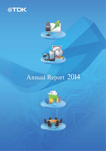 Thumbnail TDK
 Annual Report 2014