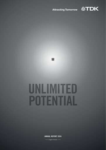 Thumbnail TDK
 Annual Report 2016