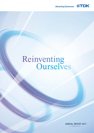 Thumbnail TDK
 Annual Report 2017