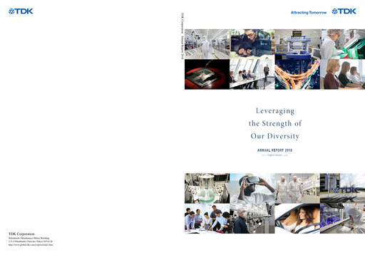 Thumbnail TDK
 Annual Report 2018