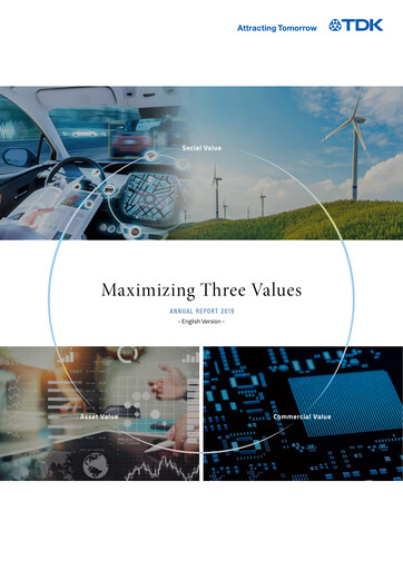 Thumbnail TDK
 Annual Report 2019