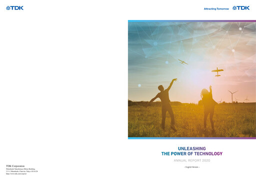 Thumbnail TDK
 Annual Report 2020