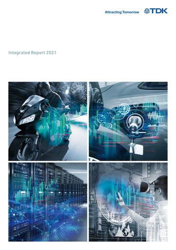 Thumbnail TDK
 Annual Report 2021