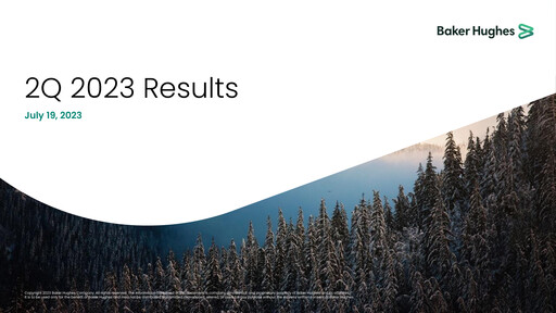 Thumbnail Baker Hughes
 Quarterly Report 2023-q2