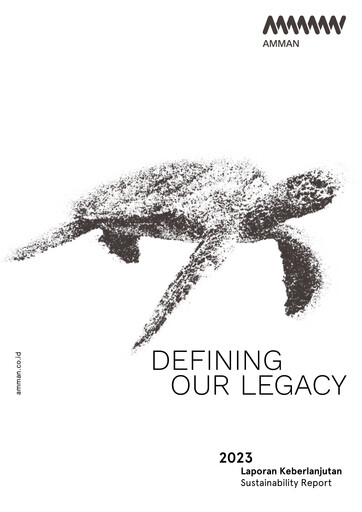 Vorschaubild PT Amman Mineral Internasional Tbk Nachhaltigkeitsbericht 2023