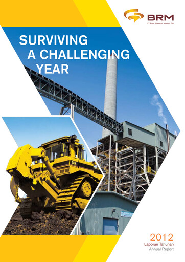 Thumbnail PT Bumi Resources Minerals Tbk Annual Report 2012