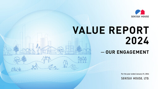 Thumbnail Sekisui House
 ESG Report fy2024