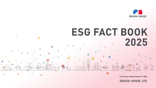 Thumbnail Sekisui House
 ESG Report fy2025
