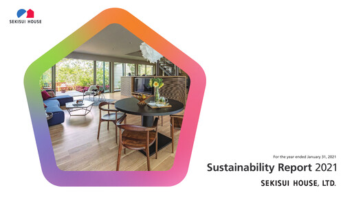 Thumbnail Sekisui House
 Sustainability Report fy2021