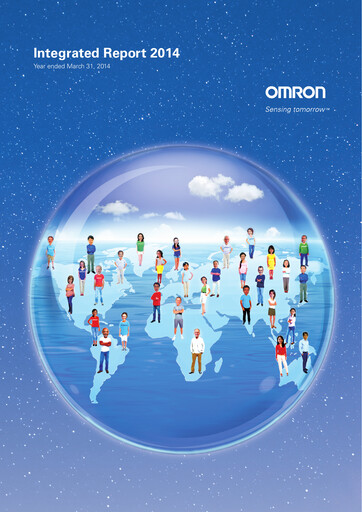 Thumbnail Omron Annual Report 2014