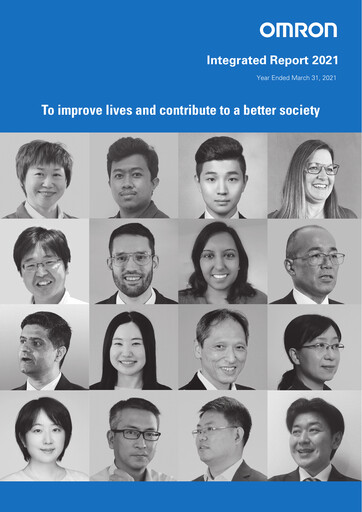 Thumbnail Omron Annual Report 2021