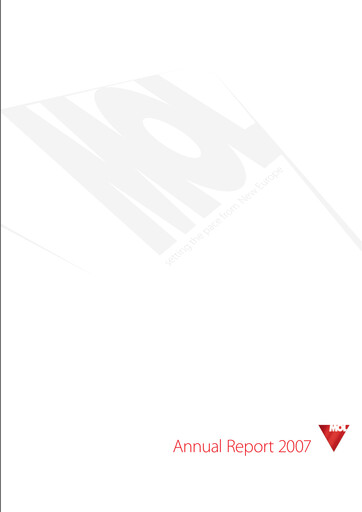 Vorschaubild MOL Group Jahresbericht 2007