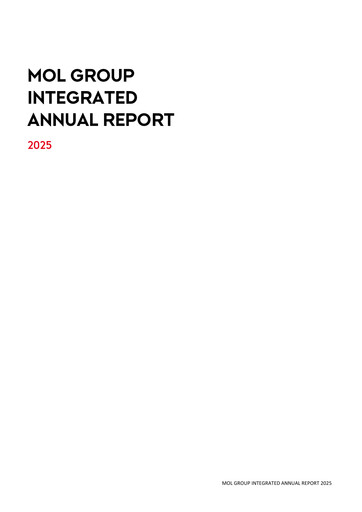 Thumbnail MOL Group Annual Report 2025