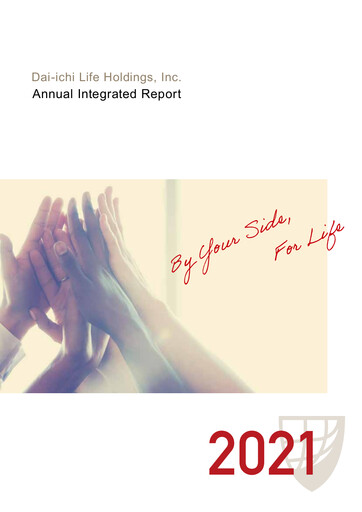Thumbnail Dai-ichi Life Holdings
 Annual Report 2021