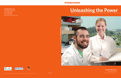Vorschaubild kyowa Kirin Jahresbericht 2010