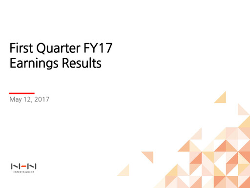 Thumbnail NHN Corp Quarterly Report 2017-q1