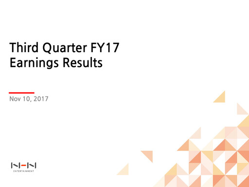 Thumbnail NHN Corp Quarterly Report 2017-q3