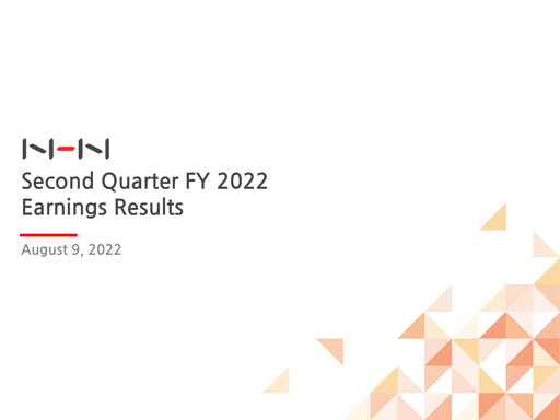 Thumbnail NHN Corp Quarterly Report 2022-q2