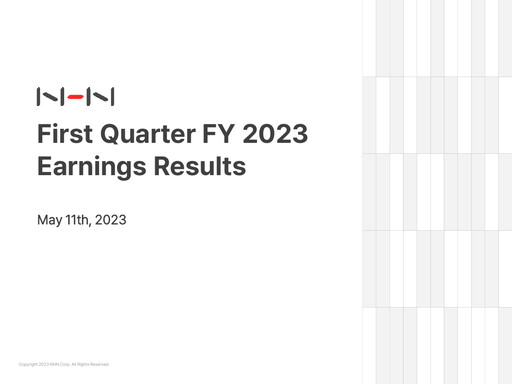 Thumbnail NHN Corp Quarterly Report 2023-q1