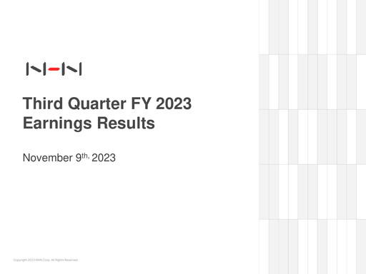 Thumbnail NHN Corp Quarterly Report 2023-q3