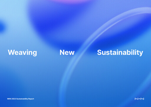 Thumbnail NHN Corp Sustainability Report 2023
