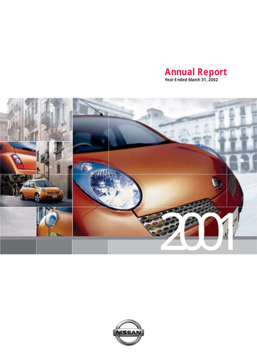 Thumbnail Nissan Annual Report 2001