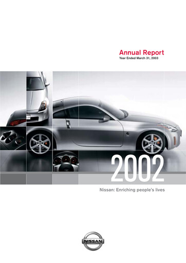 Thumbnail Nissan Annual Report 2002