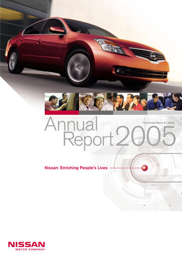 Thumbnail Nissan Annual Report 2005