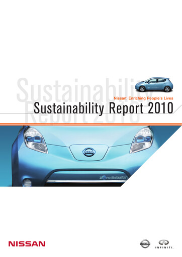 Thumbnail Nissan Sustainability Report 2010
