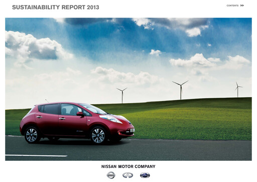 Thumbnail Nissan Sustainability Report 2013
