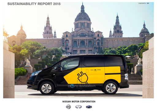 Thumbnail Nissan Sustainability Report 2015