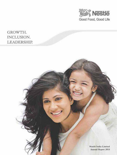 Thumbnail Nestlé India Annual Report 2010