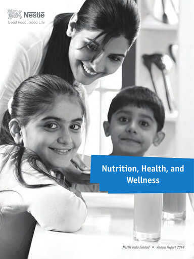 Thumbnail Nestlé India Annual Report 2014