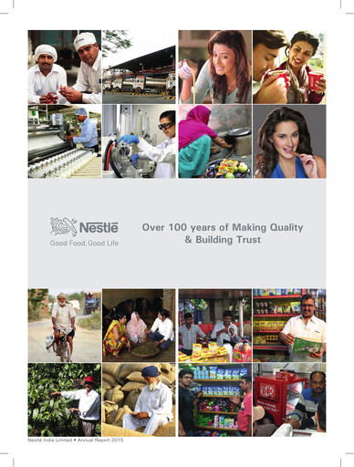 Thumbnail Nestlé India Annual Report 2015