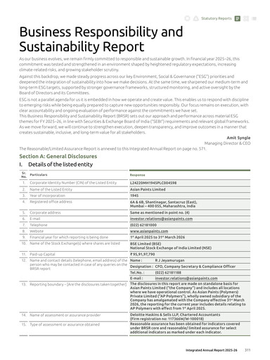 Thumbnail Asian Paints
 ESG Report 2025-2026