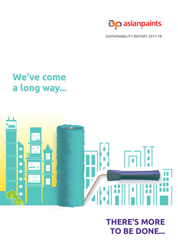 Thumbnail Asian Paints
 Sustainability Report 2017-2018