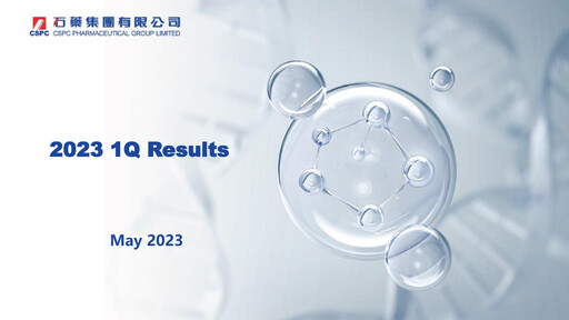 Thumbnail CSPC Pharmaceutical Group Limited Quarterly Report 2023-q1