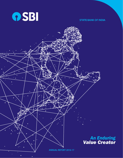 Vorschaubild State Bank of India
 Jahresbericht 2016-2017