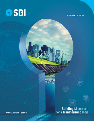 Vorschaubild State Bank of India
 Jahresbericht 2017-2018